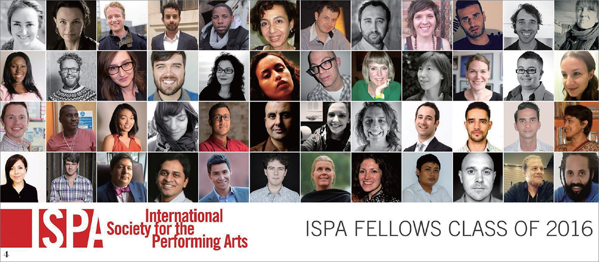 4 올해 참가자들을 확인할 수 있는 2016 ISPA 포스터.