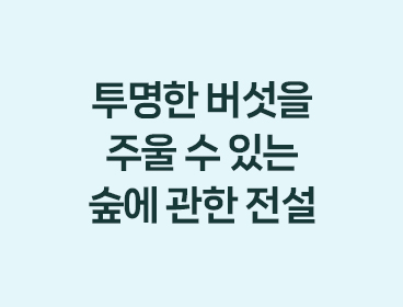 투명한 버섯을 주울 수 있는 숲에 관한 전설